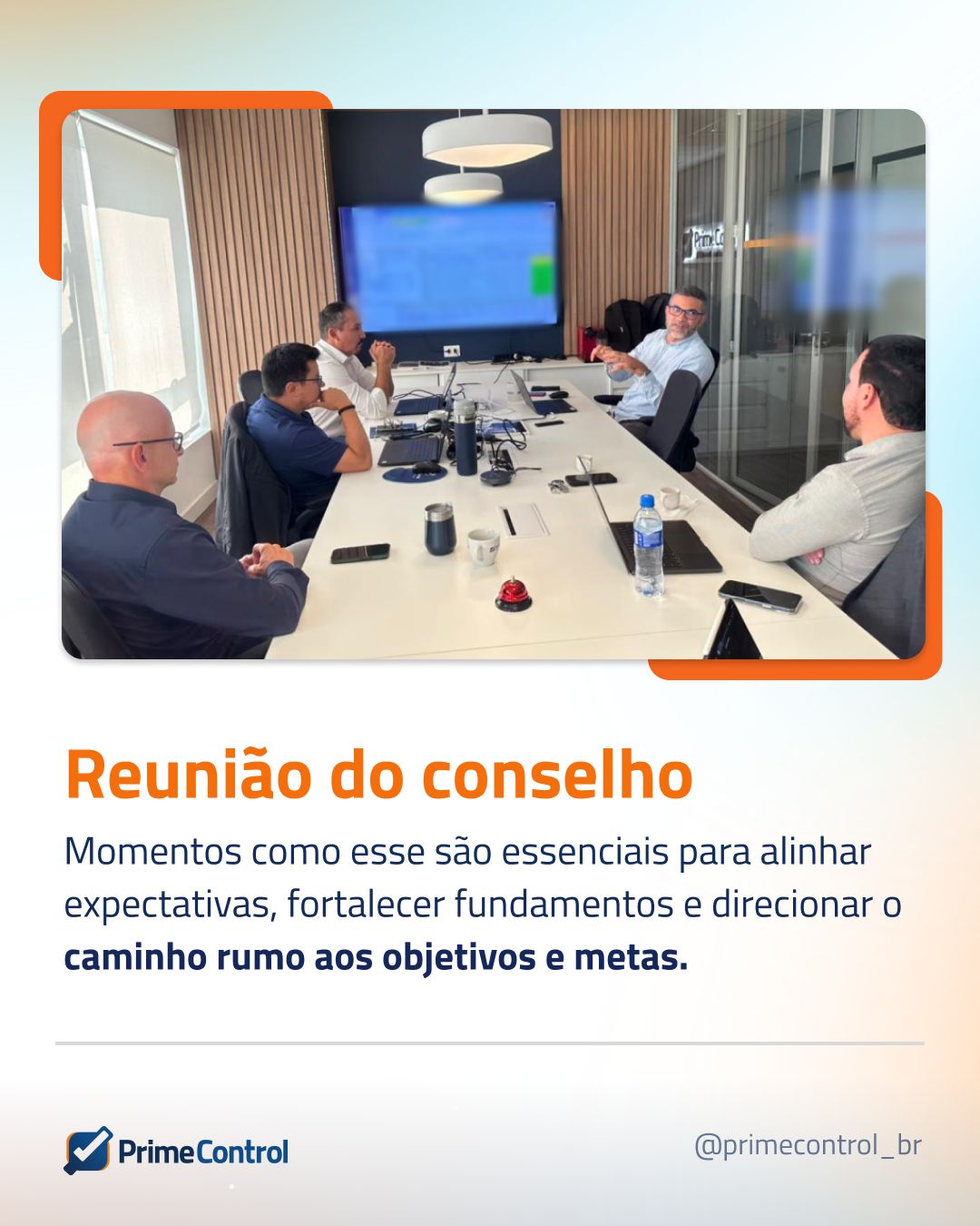 Foto do case Prime Control pela Typic